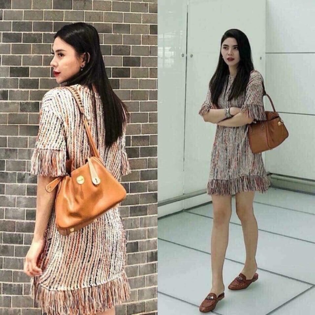 Váy dạ tweed