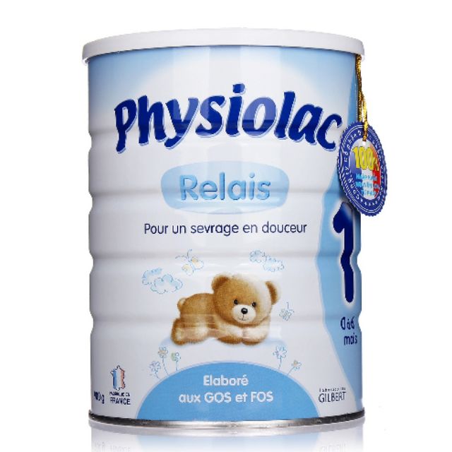 Sữa Physiolac số 1 900g (mẫu mới)
