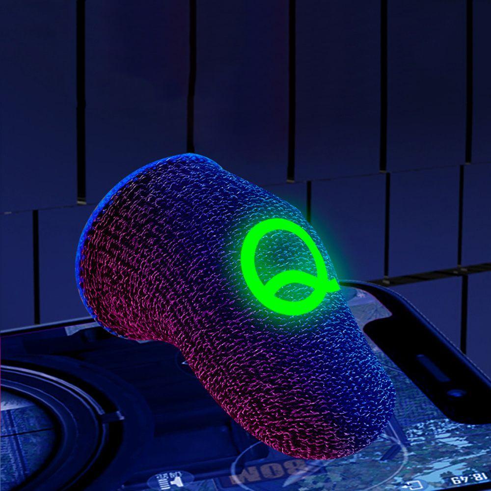 Danilo Găng Tay Cảm Ứng Dạ Quang Thoáng Khí Hỗ Trợ Chơi Game Trên Điện Thoại