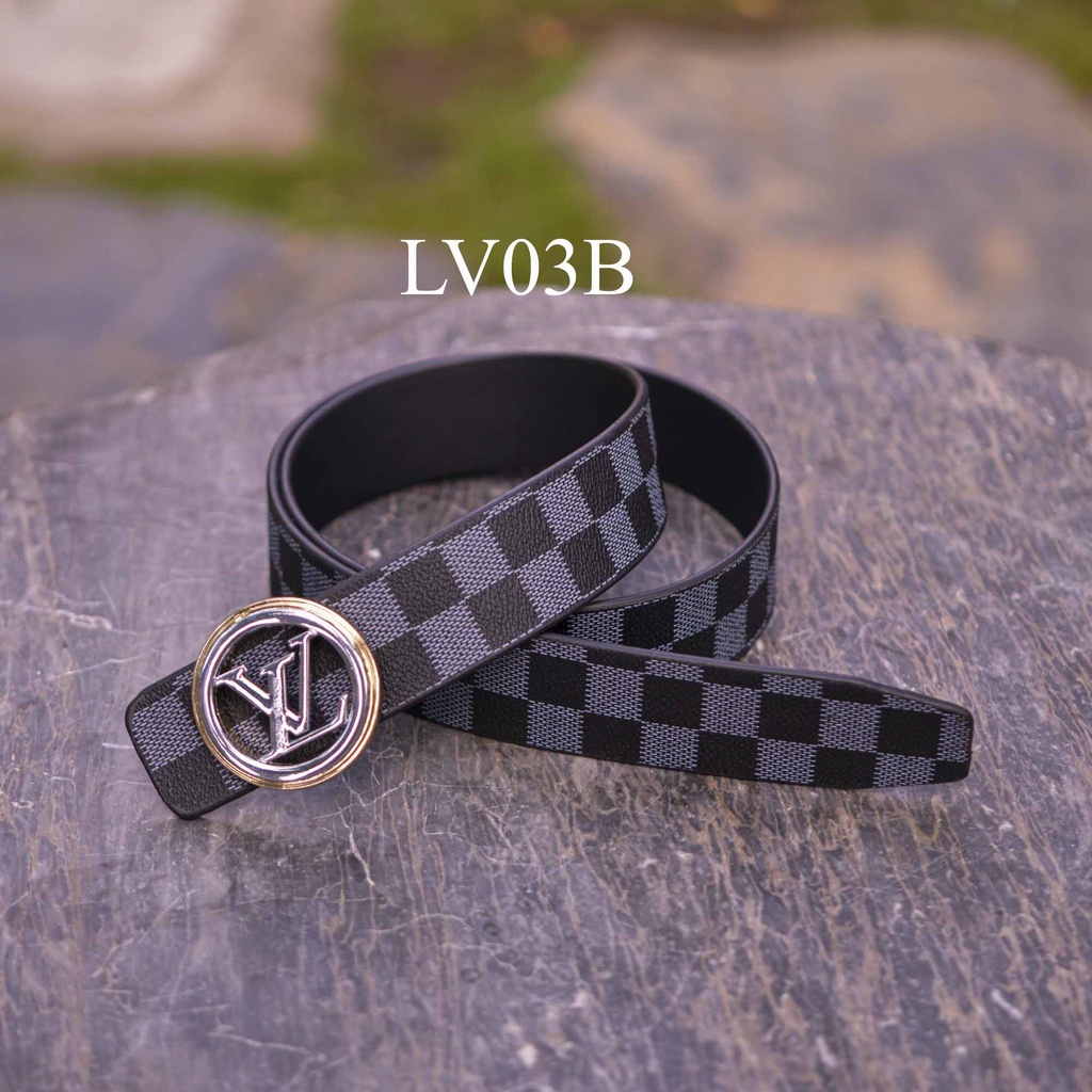 [ Mã Giảm Giá 20k+Fresship] Dây thắt lưng louis vuitton, Dây thắt lưng LV giá rẻ Thời trang nam tính