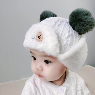 Mũ lông lót bông siêu ấm (Ảnh thật)
