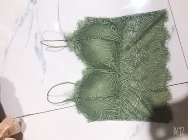 Áo Bra Ren Hoa Lá Dáng Lửng Sexy