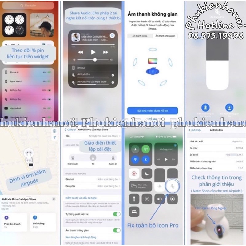 Tai Nghe Bluetooth , Airpod Pro ANC 1562A , Bản cao cấp nhất , Chống ồn chủ động | BigBuy360 - bigbuy360.vn