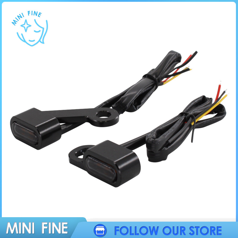 Đèn LED Xi Nhan Màu Cam Bạc Cho Harley Sportster 883 1200