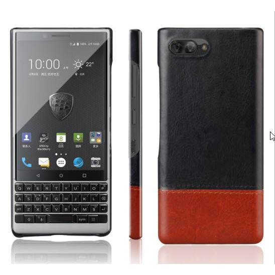 Ốp Lưng Da 2 Màu Blackberry Key One , Key 2