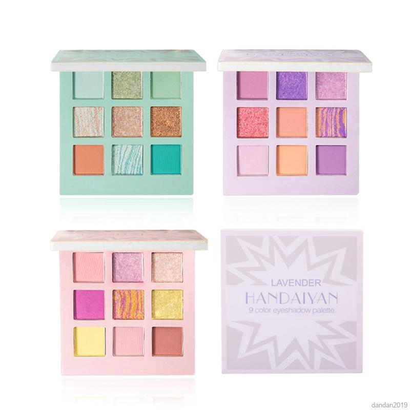 (Hàng Mới Về) Bảng Phấn Mắt Handaiyan 9 Màu Tông Lì Và Nhũ Kim Tuyến | BigBuy360 - bigbuy360.vn