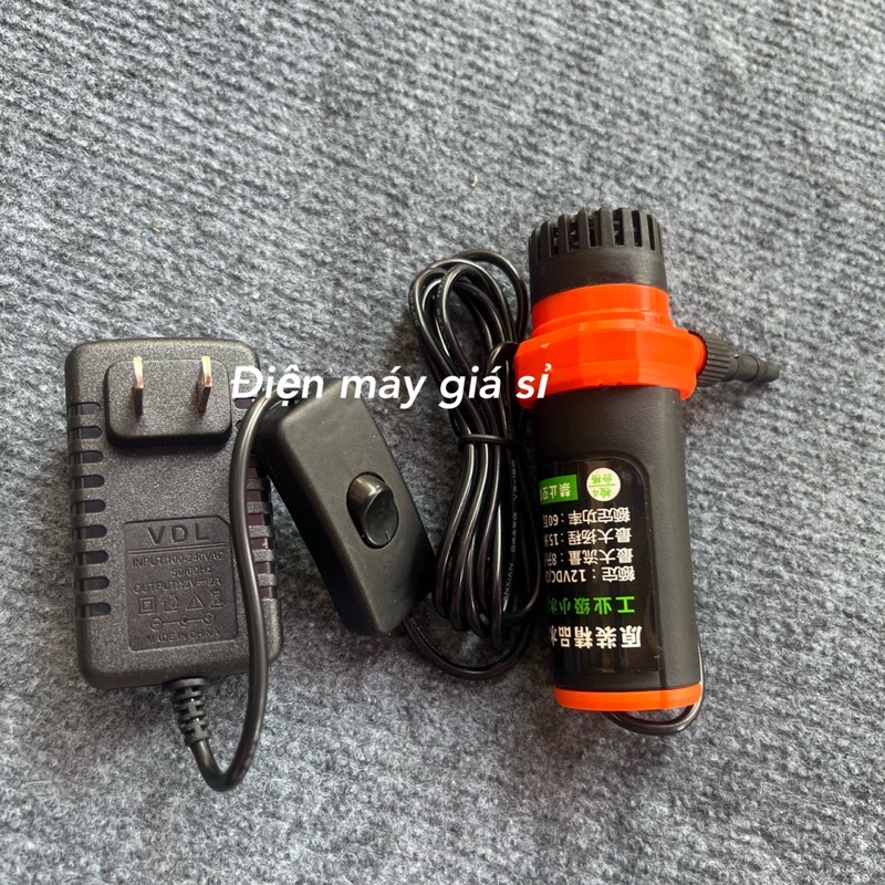 Bơm chìm mini 12v hàng chuẩn
