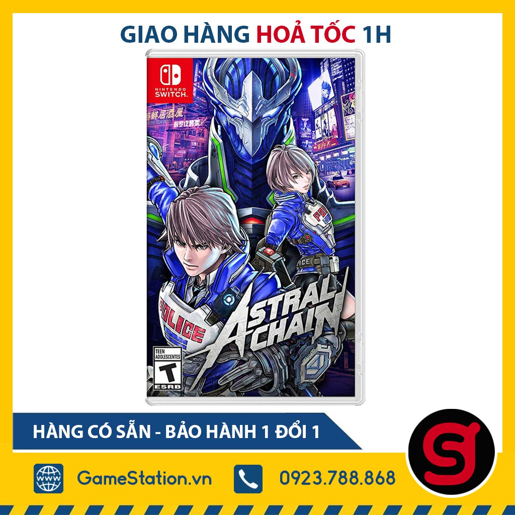 Đĩa Game Astral Chain - Cho Máy Nintendo Switch