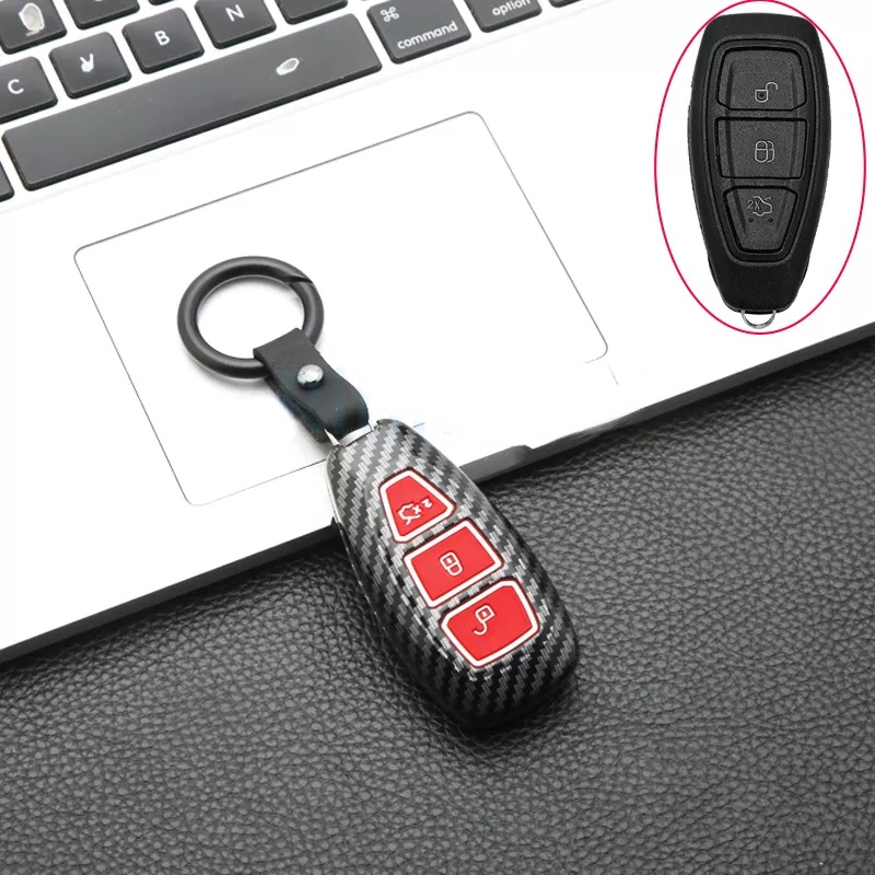 Mới Vỏ Bảo Vệ Chìa Khóa Xe Hơi Ford Fiesta Focus 3 4 Mondeo Ecosport Kuga Focus ST Ford Focus 2 3 MK3 ST RS Ecosport Kuga Escape Fiesta Fold C-Max Mondeo Ke