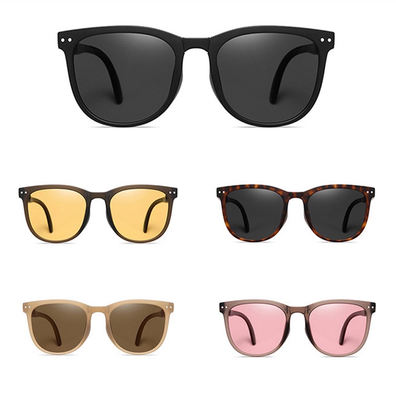 Kính Mát Chống Tia UV Có Thể Gấp Lại Thời Trang Cho Nam Nữ