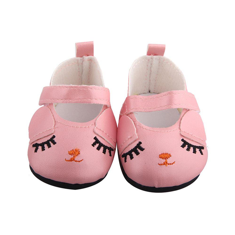 RAINBOW Giày Búp Bê Đồ Chơi Họa Tiết Hoạt Hình Xinh Xắn