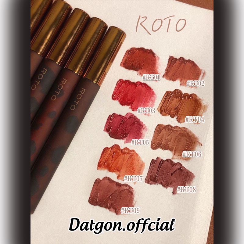 Son Roto kem lì, son môi nội địa Trung dành cho trang điểm makeup cực xinh 2021