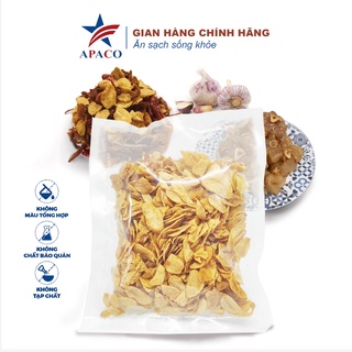 Tỏi phi thái lát dùng với bánh cuốn, bánh tráng muối tôm, hủ tíu, cơm gà, khô gà bò heo siêu ngon (túi 1KG)