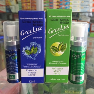 Xịt Thơm Miệng Thảo Dược GREELUX [Chai 12ml]