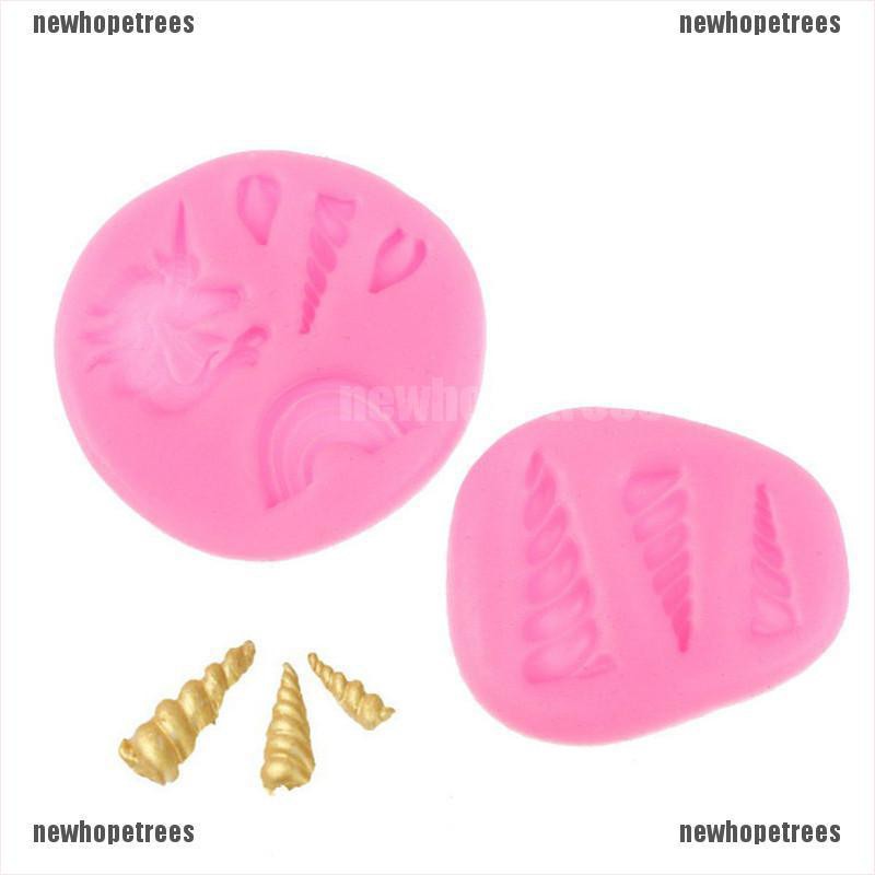 Khuôn silicon làm bánh hình kỳ lân dễ thương tiện dụng