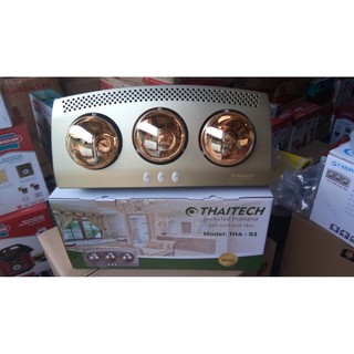 ĐÈN SƯỞI NHÀ TẮM 3 BÓNG THAITECH THA-03