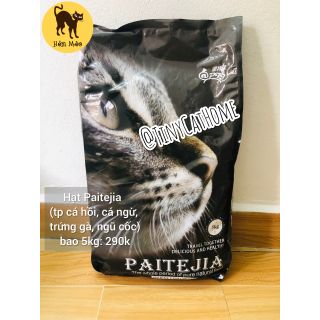 Hạt dinh dưỡng Paitejia bao 5kg cho mèo có lẻ 1kg
