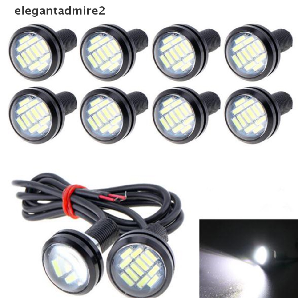 1x White DC 12V 5W Eagle Eye LED Daytime Running DRL Backup Light Car Auto Lamp
