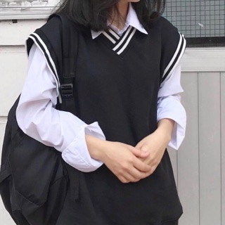 Áo Gile Sọc Unisex