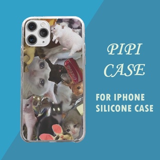 Ốp lưng iphone silicon Cursed crying cats chú mèo khóc  PAP20210895