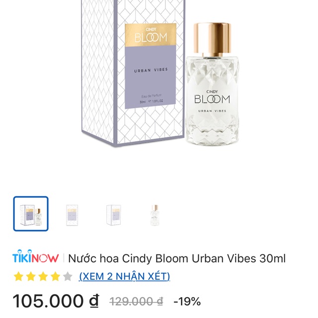 Nước hoa Cindy bloom
