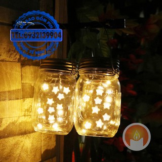 Lọ sao thuỷ tinh sử dụng pin năng lượng mặt trời