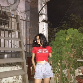 CROPTOP RED