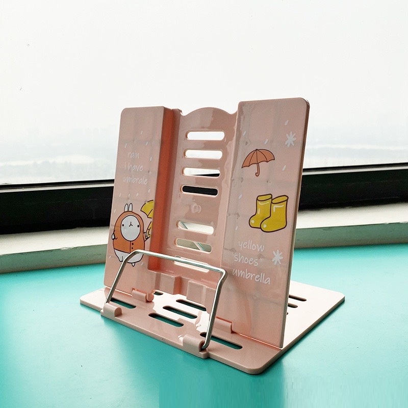 Giá đỡ đa năng Hokori Việt Nhật có thể gấp gọn dùng để kẹp sách hay đỡ điện thoai tiện dụng