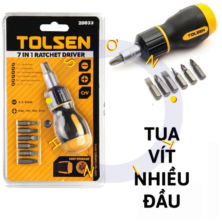 Tua vít bộ tự động Tolsen 20033