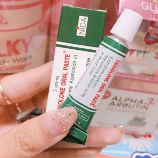 Kem bôi nhiệt miệng Trinolone oral paste nida 5g