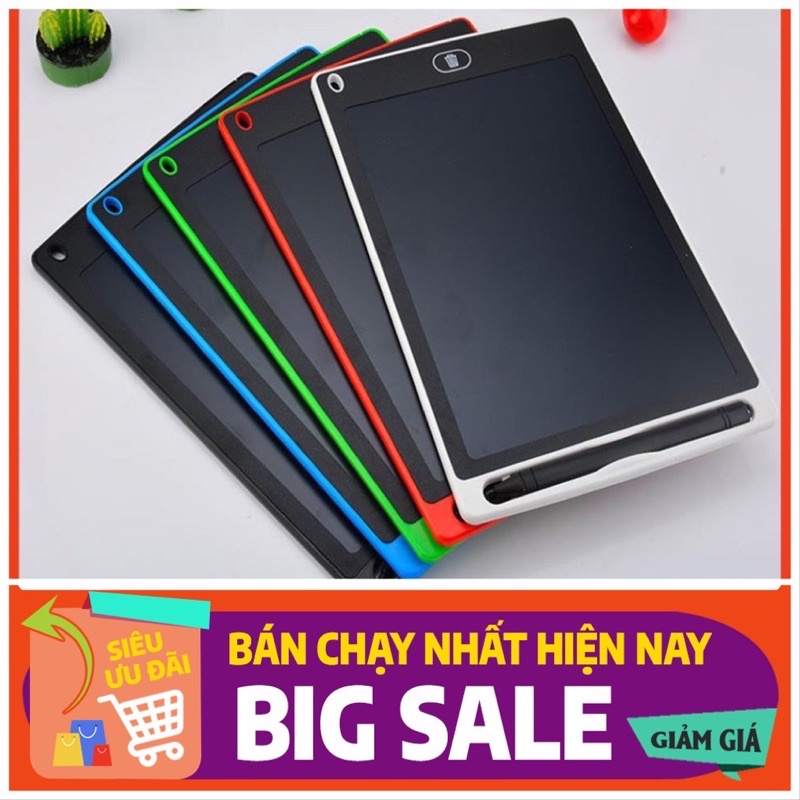 Bảng viết tự xoá-bảng vẽ điện tử LCD-Bảng điện tử thông minh-Bảng tập vẽ Cho Bé 8.5 inch