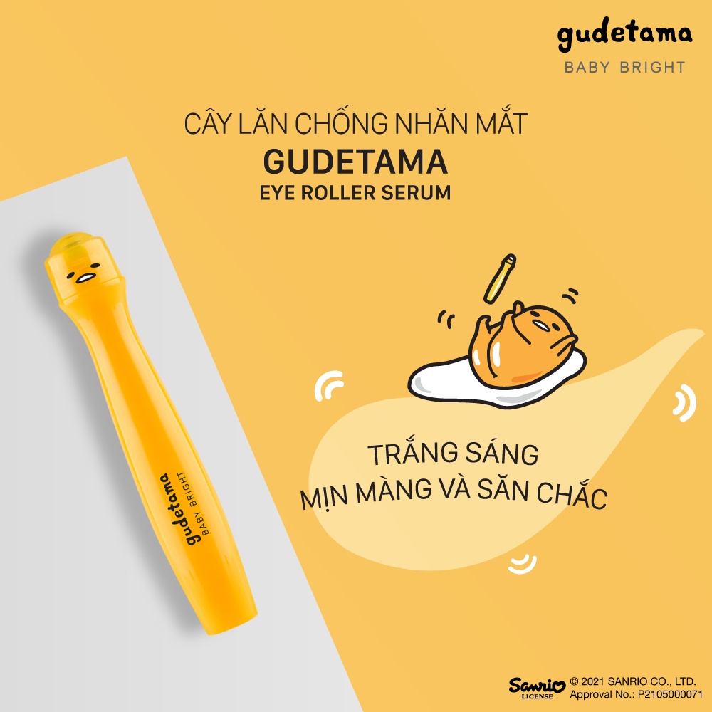 Thanh lăn dưỡng mắt Baby Bright Gudetama Eye Roller Serum