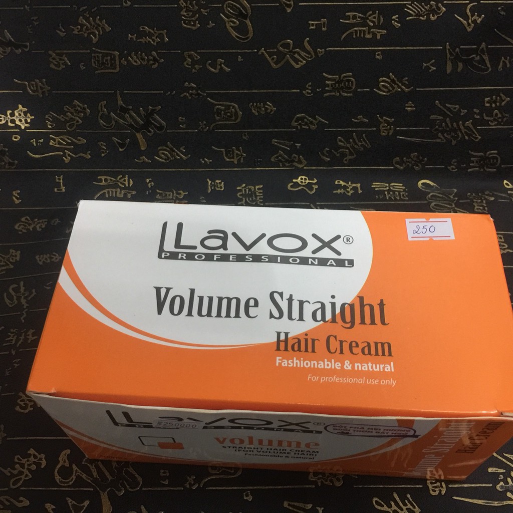 Kem Duỗi Volume Lavox cao cấp 500ml x2