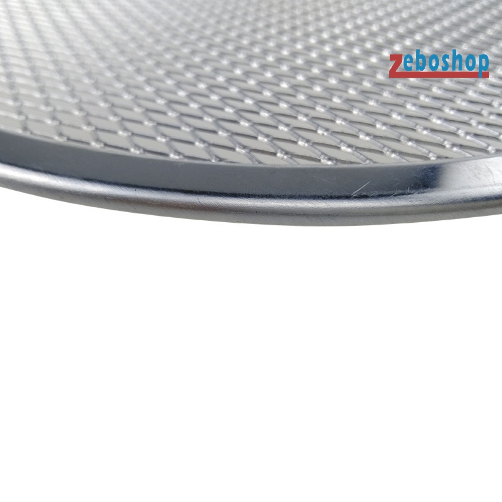 Khay Lưới Tròn Nướng Bánh Pizza Bằng Nhôm Dày Không Dính