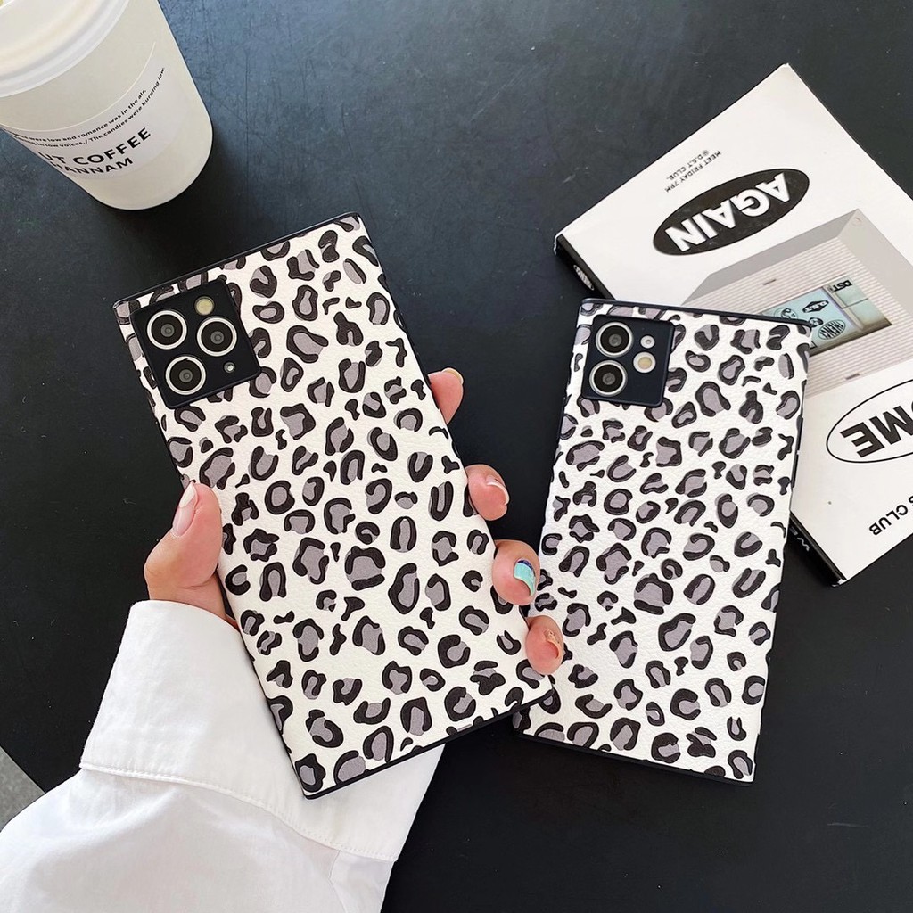 Ốp điện thoại in họa tiết da báo cho Iphone 7 8 + x Xr Xsmax 11 Pro Pro Max 12mini 12 Pro Promax | BigBuy360 - bigbuy360.vn