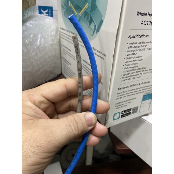 Cáp mạng comscope CAT 6 độ dài 8m