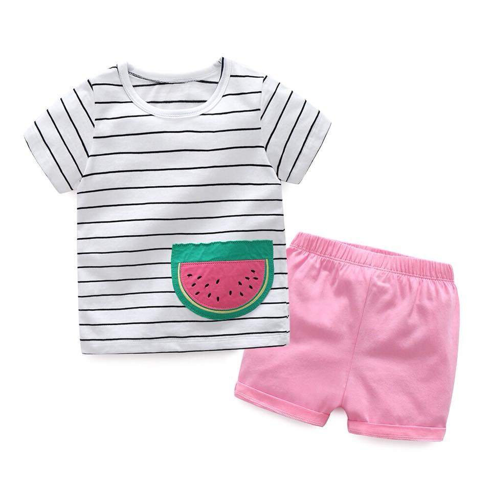 Bộ cộc Little Dưa hấu
