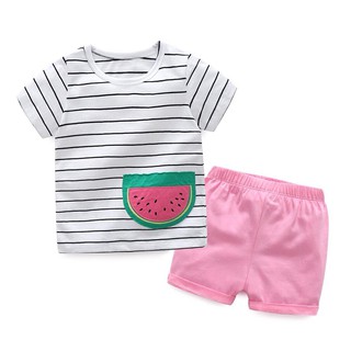 Bộ cộc Little Dưa hấu