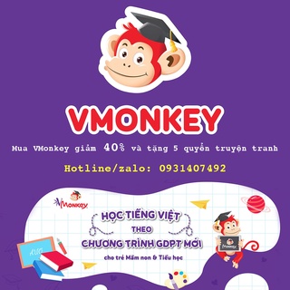 Toàn quốc  01 Mã học tiếng Việt theo chương trình GDPT tại phần mềm VMONKEY - Kích hoạt ngay