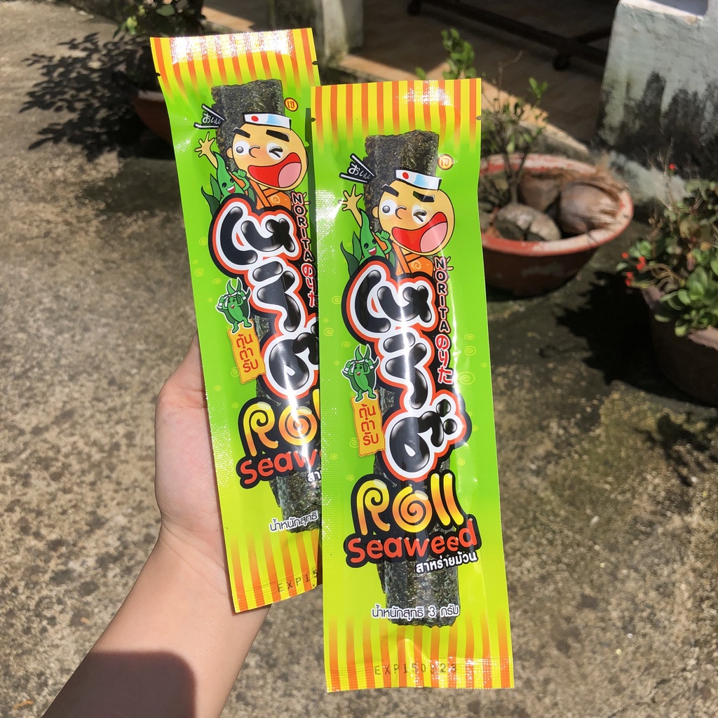 SNACK RONG BIỂN HỘP 12 GÓI DẠNG ỐNG