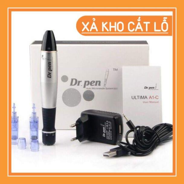 [Rẻ Nhất shopee] Máy phi kim dr.pen tích điện loại 1 bảo hành 12th