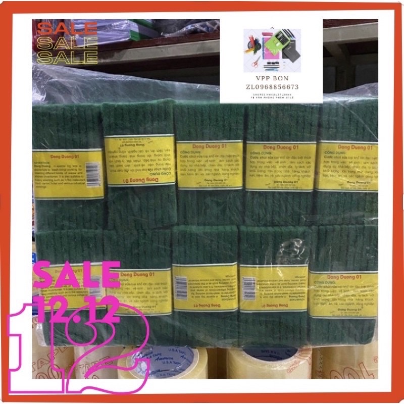 Combo 10 lốc cước xanh