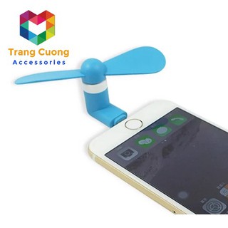 [💦MÙA HÈ MÁT LẠNH💦] Quạt mini chân Lightning cắm IPhone - Cực HOT 🔥🔥🔥