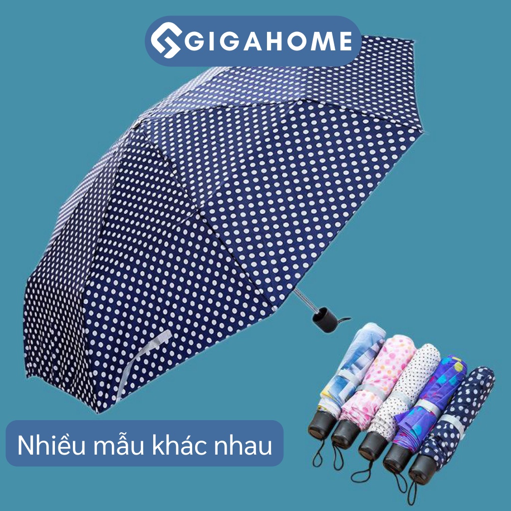 Ô Dù Che Mưa Gấp Gọn Mini GIGAHOME Chống Tia UV, Dễ Dàng Đem Theo 2574