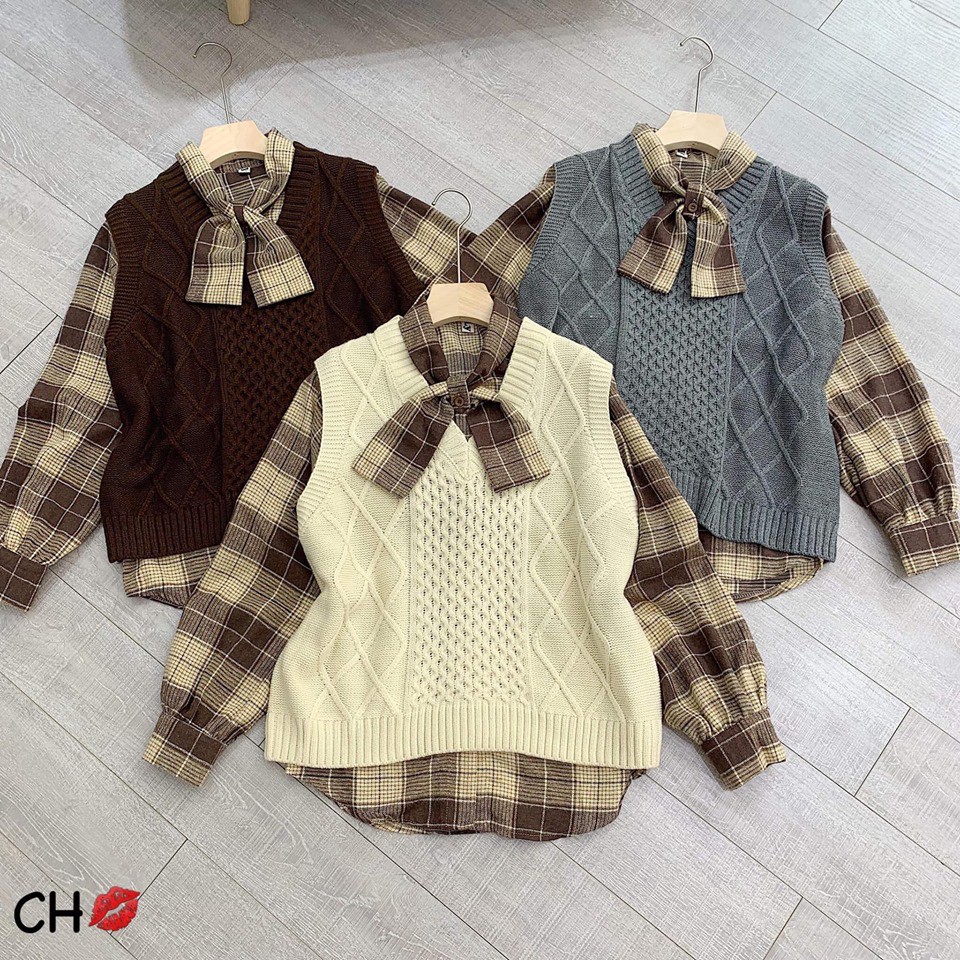 set semi caro mix gile siêu đẹp
