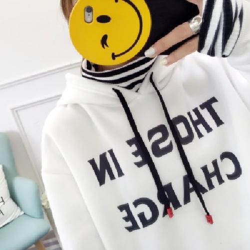 Áo Sweater Lông Dày Dáng Rộng Kiểu Hàn Quốc Thời Trang Thu Đông 2018 Cho Nữ