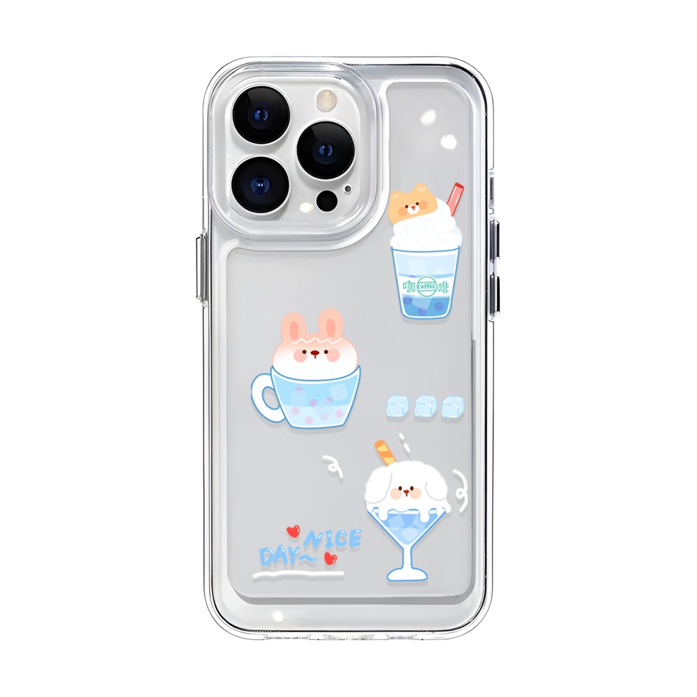 Ốp Điện Thoại Trong Suốt In Hình Chú Chó Cho iphone 14 Pro Max Plus 13 11 12 7Plus X XR XS Max 7 8 SE 2020