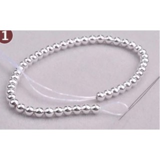 Charm bi bạc 925 3mm - rusticshop