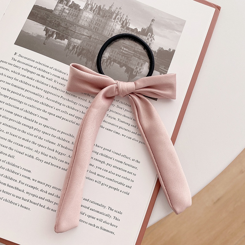 ✨Dây Buộc Tóc Thắt Nơ Họa Tiết Hoa Xinh Xắn Cho Nữ