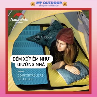 ĐỆM XỐP GẤP GỌN NH19QD008 NH20FCD07 NATUREHIKE CHỐNG ẨM CÁCH NHIỆT DÀY NGỦ TRƯA LÓT LỀU THẢM LỀU DÃ NGOẠI